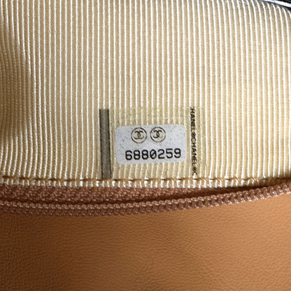 Chanel Lapin Fur Quilt Pattern Handbag Beige 7 of 8