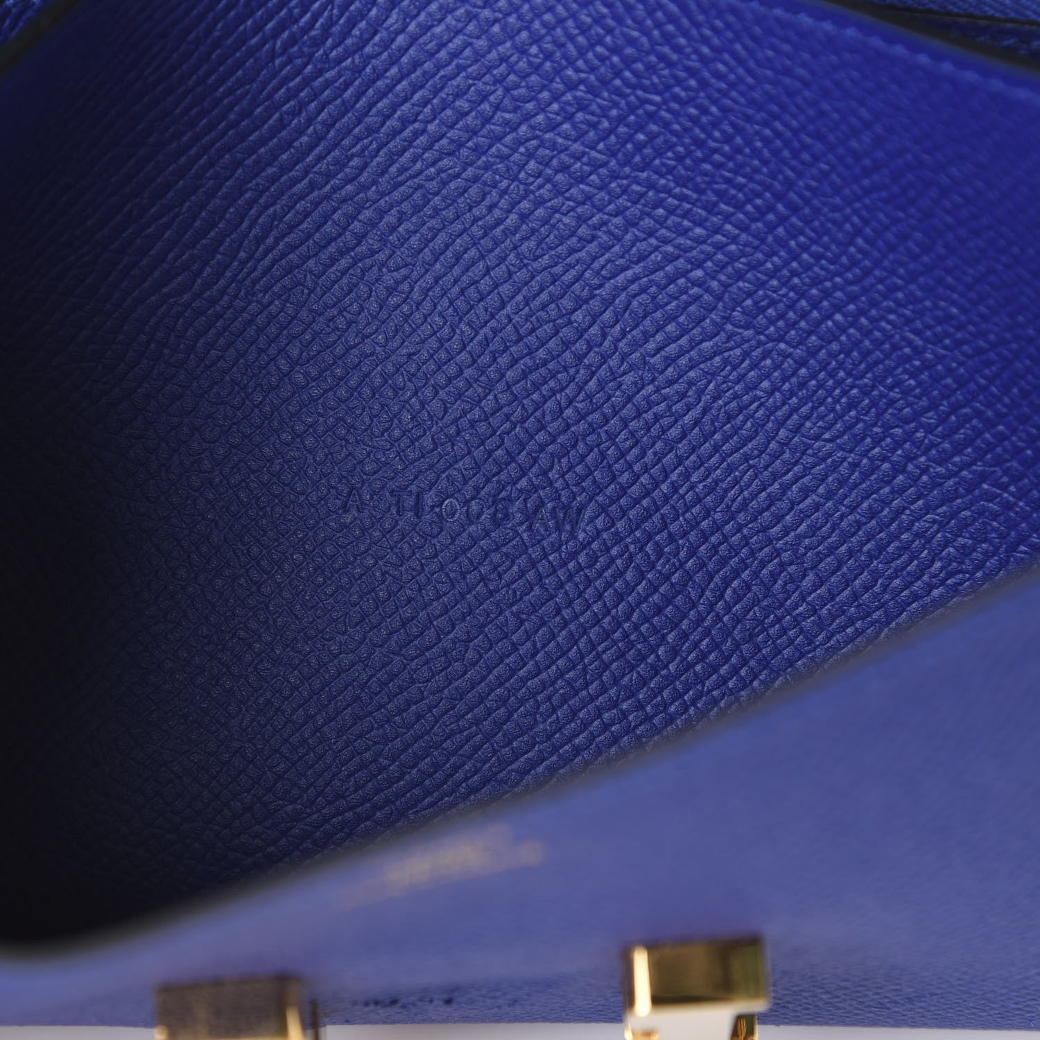 Hermes Epsom Constance Long Wallet Bleu Electrique 8 of 8