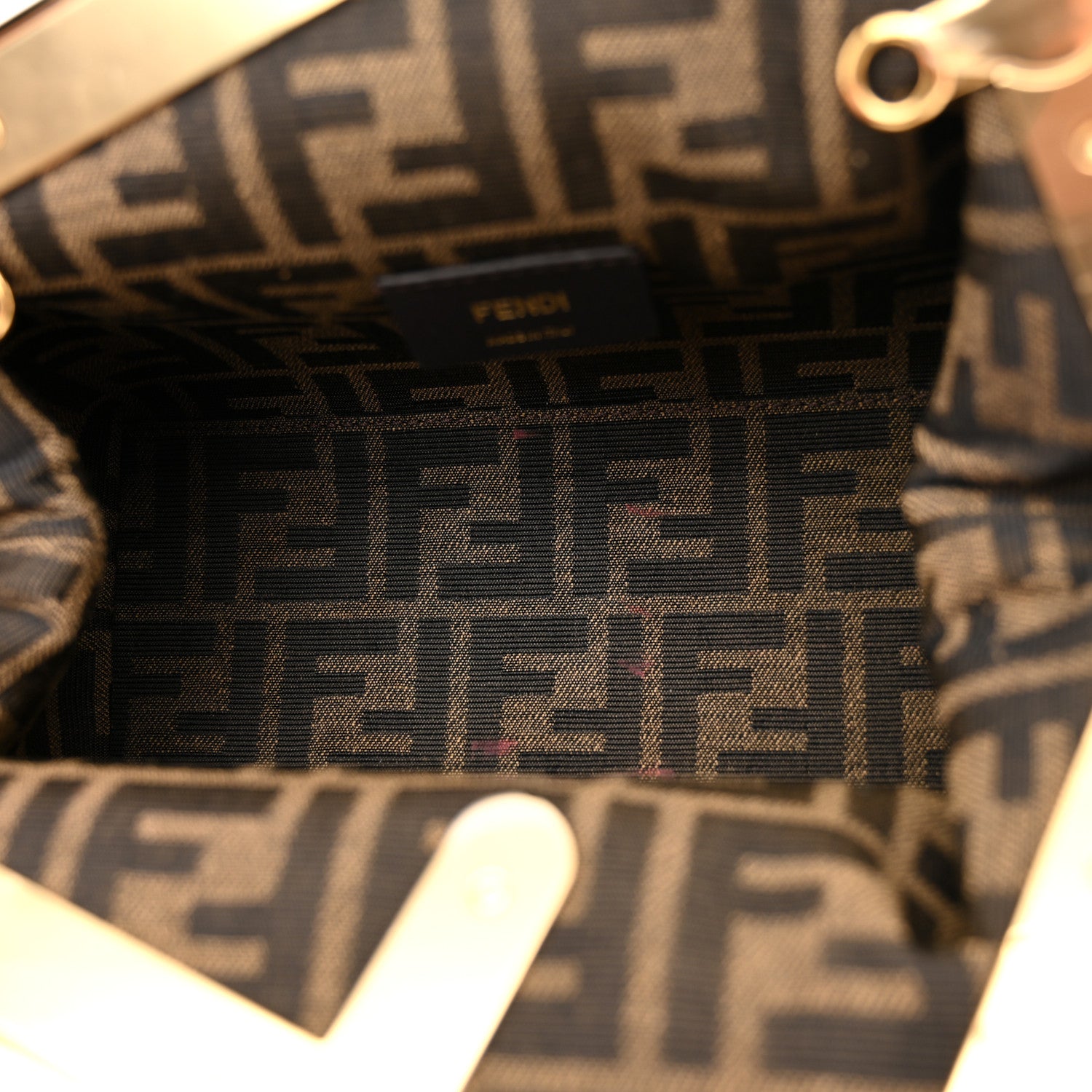 Fendi Shiny Nappa Small Fendi First Poudre 5 of 12
