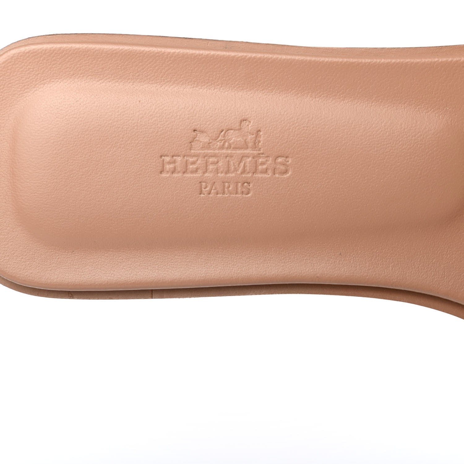 Hermes Box Calfskin Oran Sandals 38 8 of 8