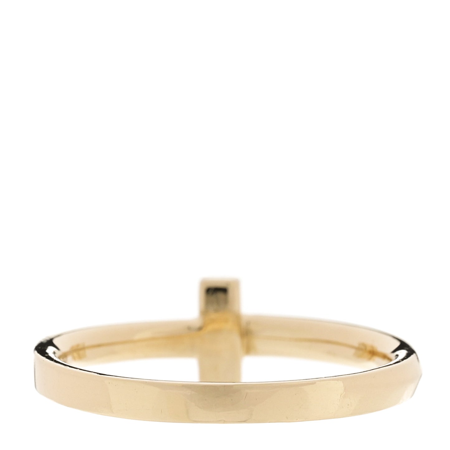 18K Yellow Gold T T1 Ring 61 9.5