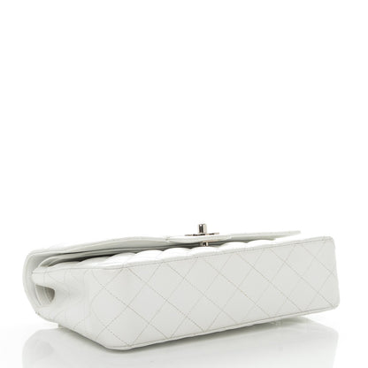 Chanel Caviar Quilted Medium Double Flap White 4 of 7
