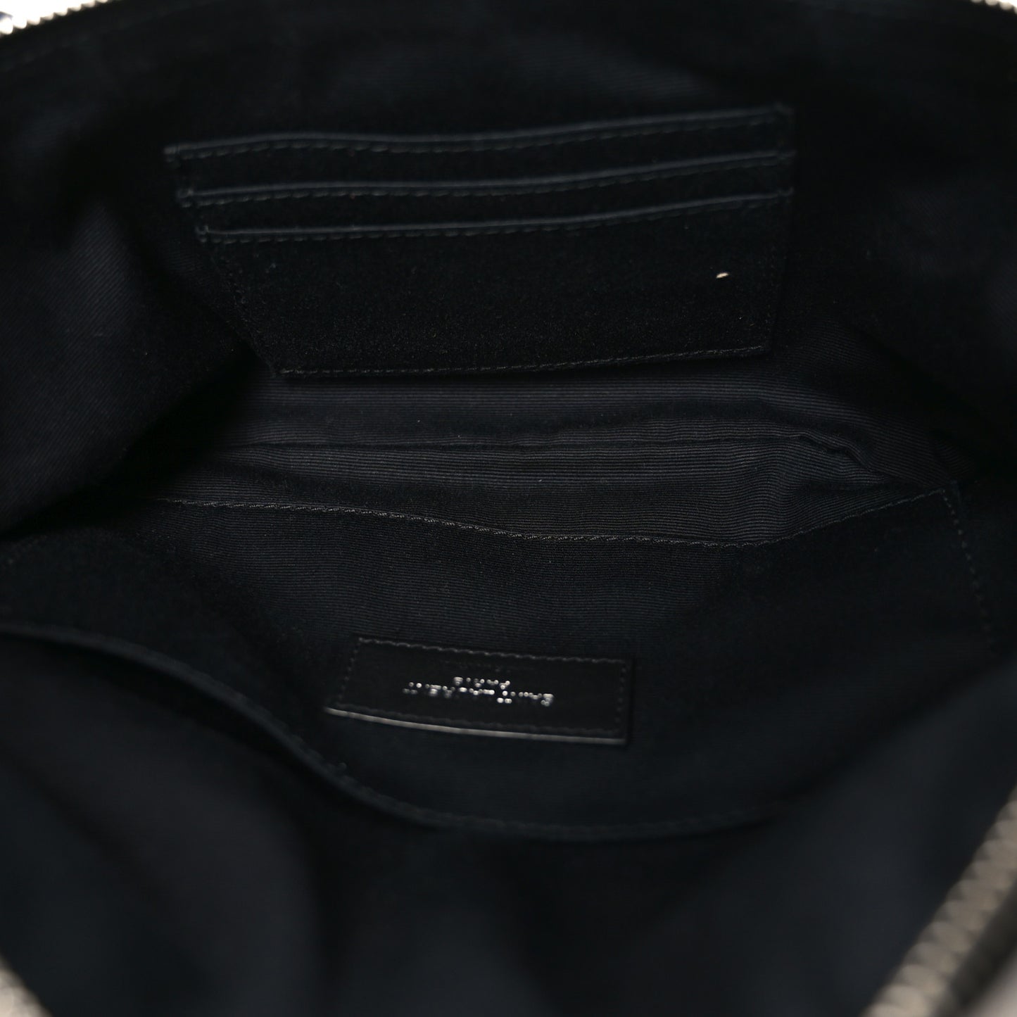 Lambskin Monogram Belt Bag Black
