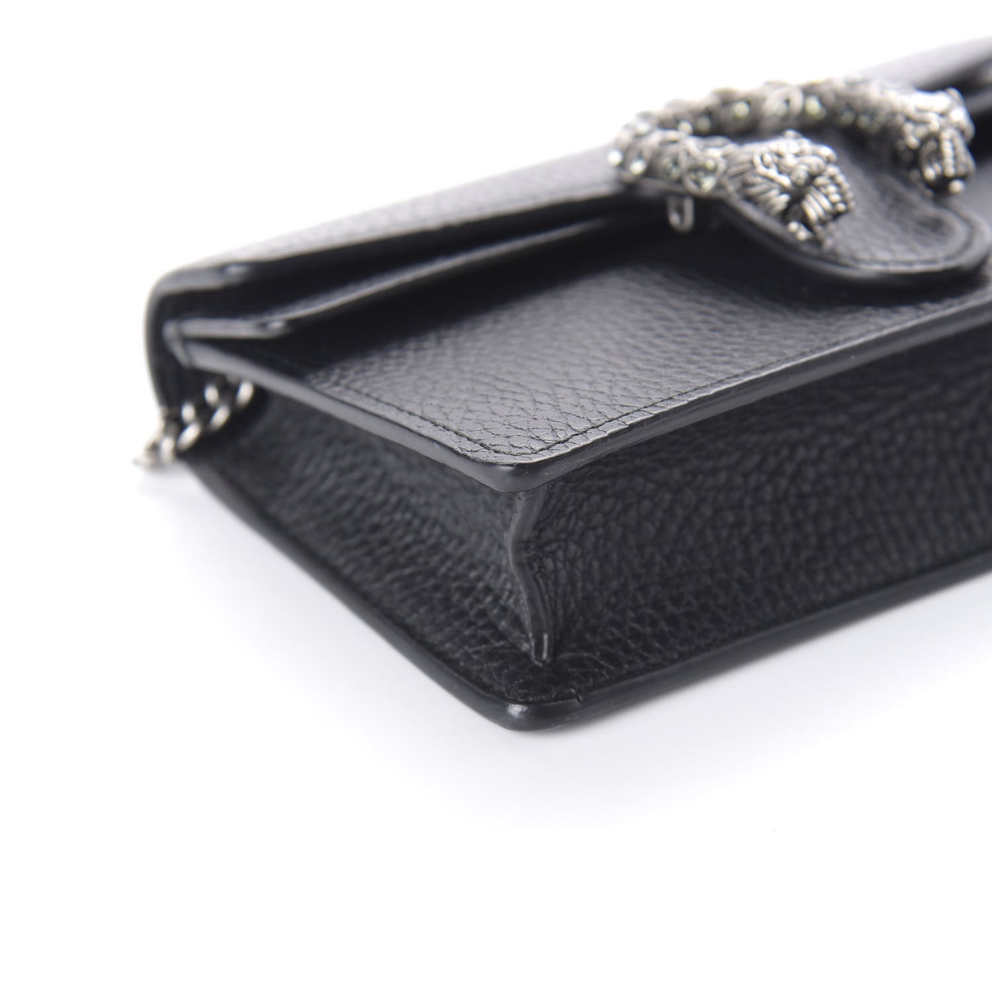 Calfskin Super Mini Dionysus Shoulder Bag Black