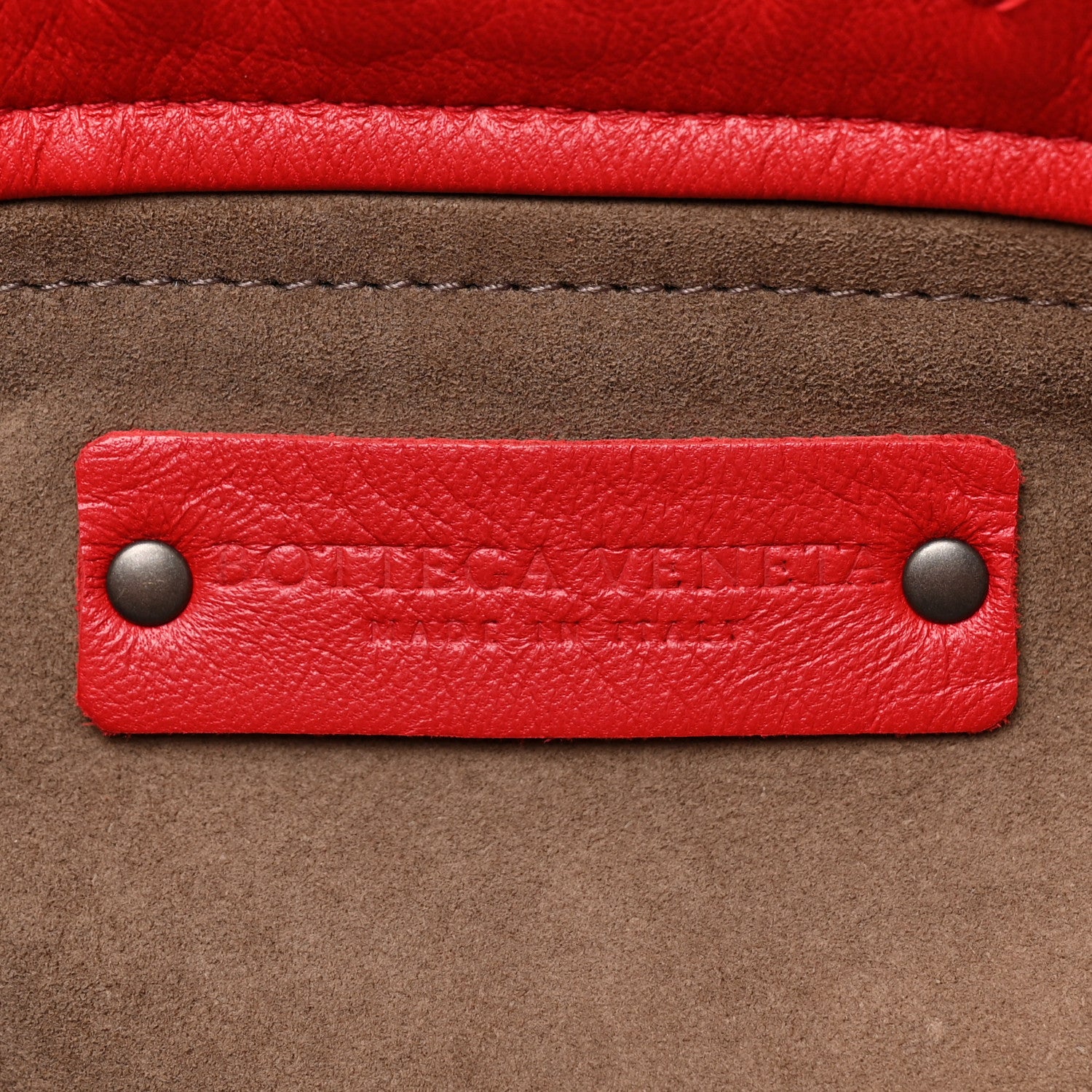 Bottega Veneta Nappa Intrecciato Bella Tote Red 6 of 14