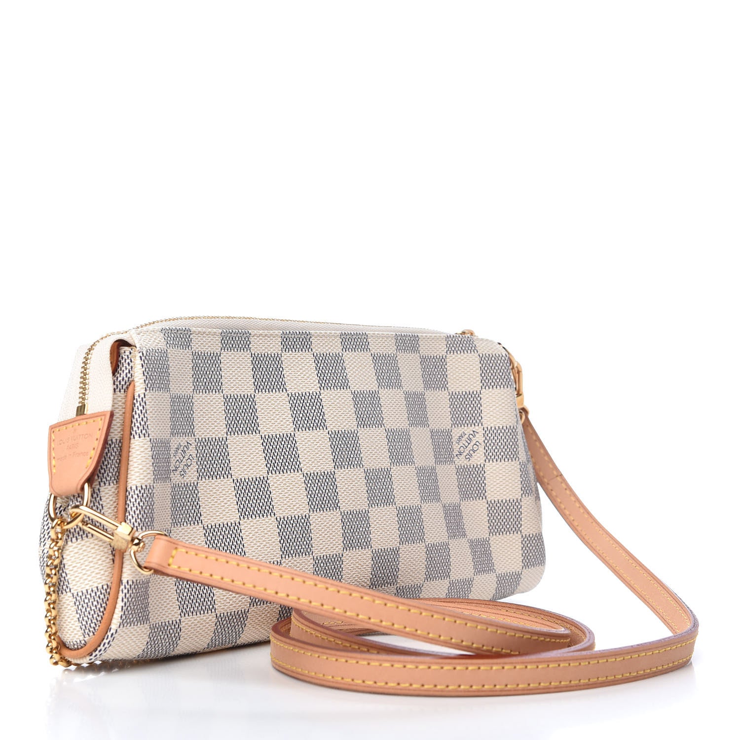 Louis Vuitton Damier Azur Eva Clutch 3 of 9