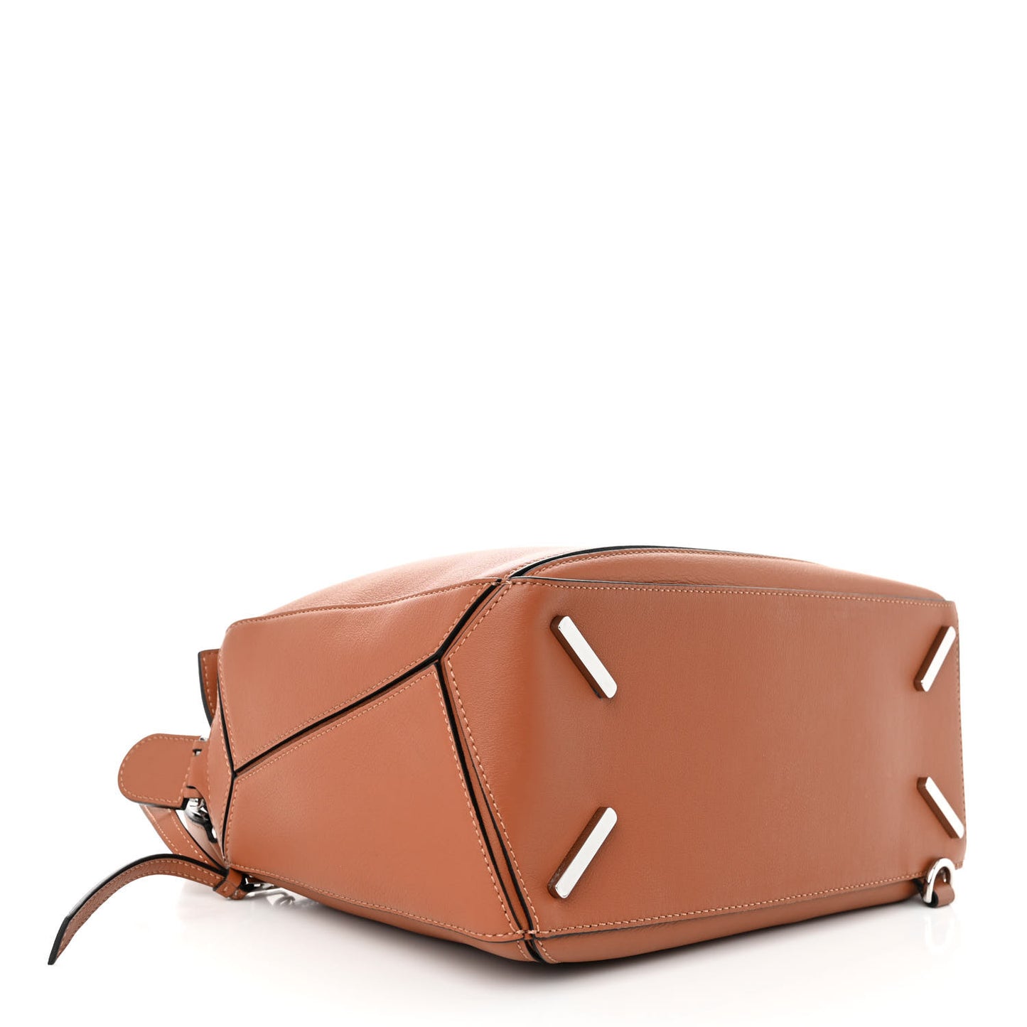 Calfskin Medium Puzzle Bag Tan