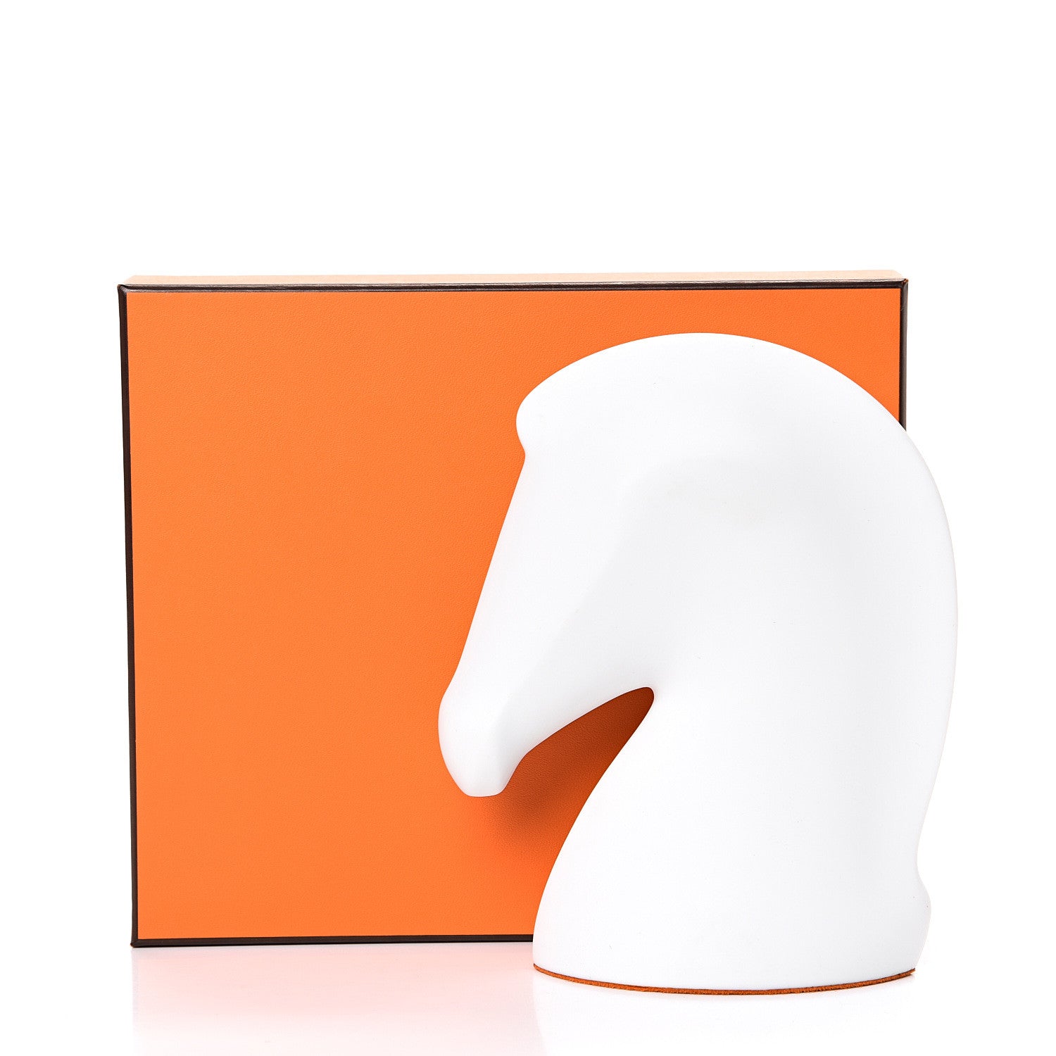Hermes Porcelain Samarcande Paperweight Biscuit Orange 6 of 6
