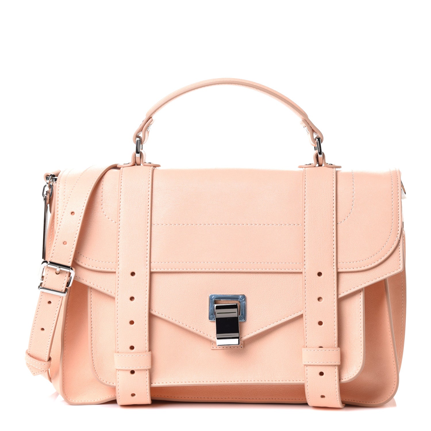 Proenza Schouler Lambskin Medium PS1 Satchel Peach 2 of 18
