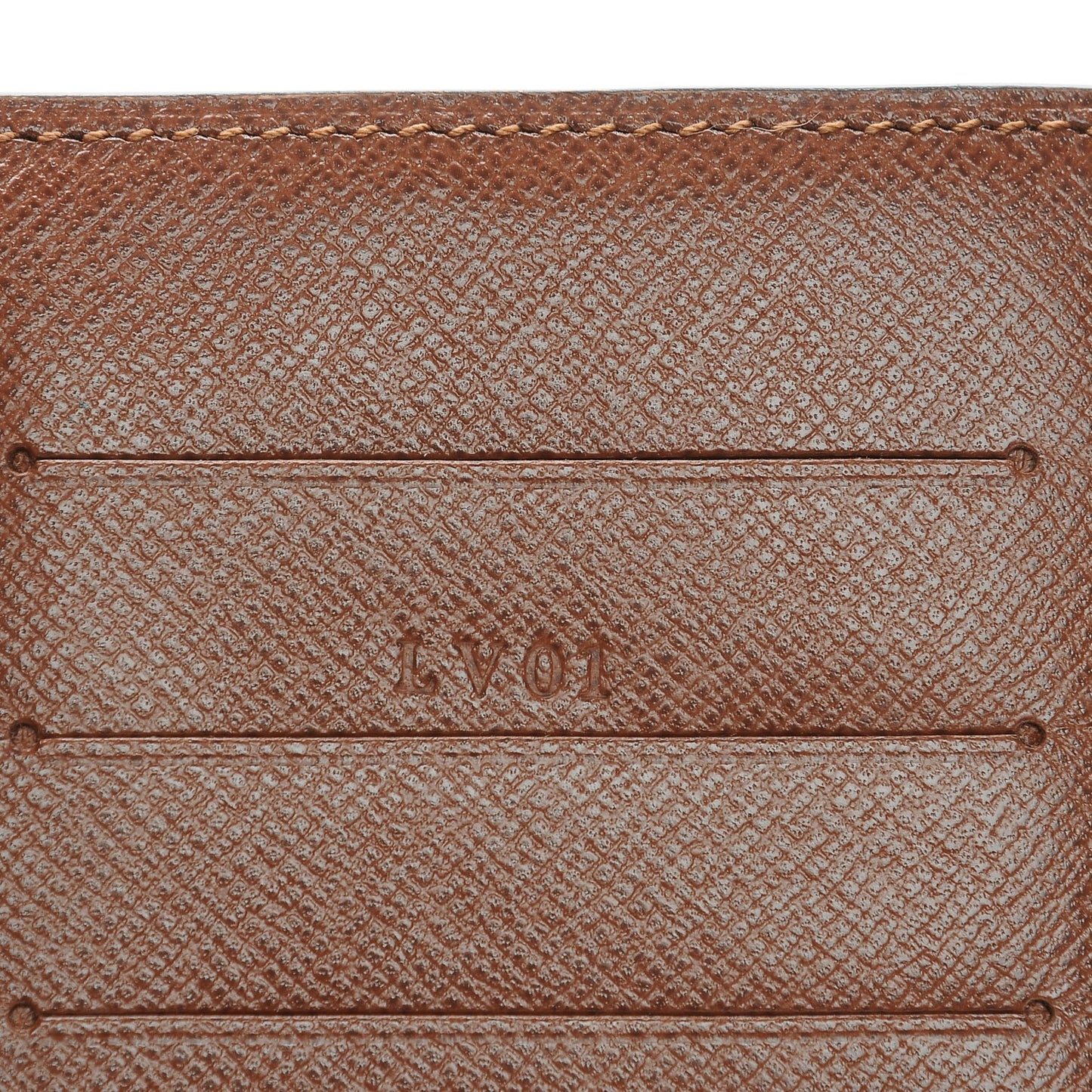 Monogram Porte-Cartes Credit Yen Checkbook Wallet