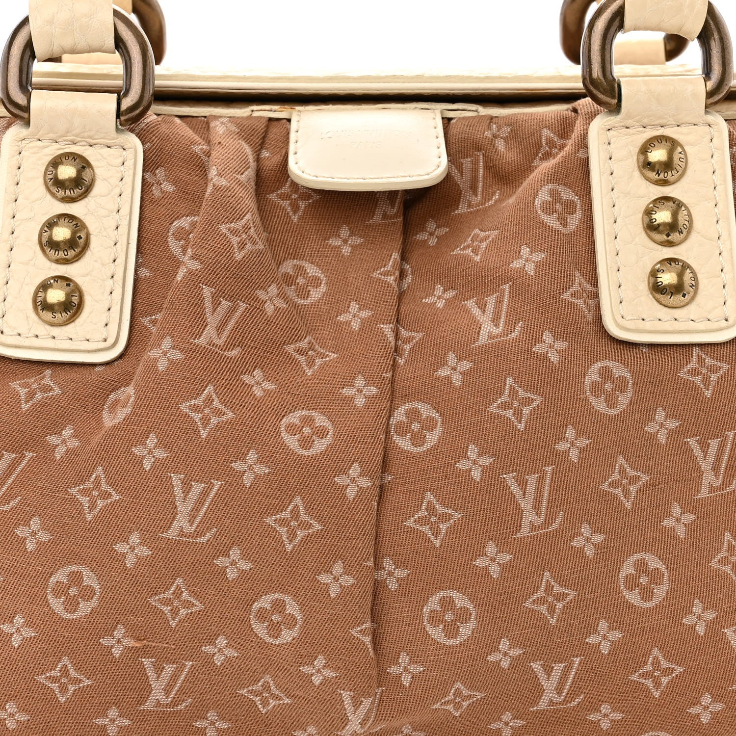 Louis Vuitton Mini Lin Trapeze PM Camel 8 of 19