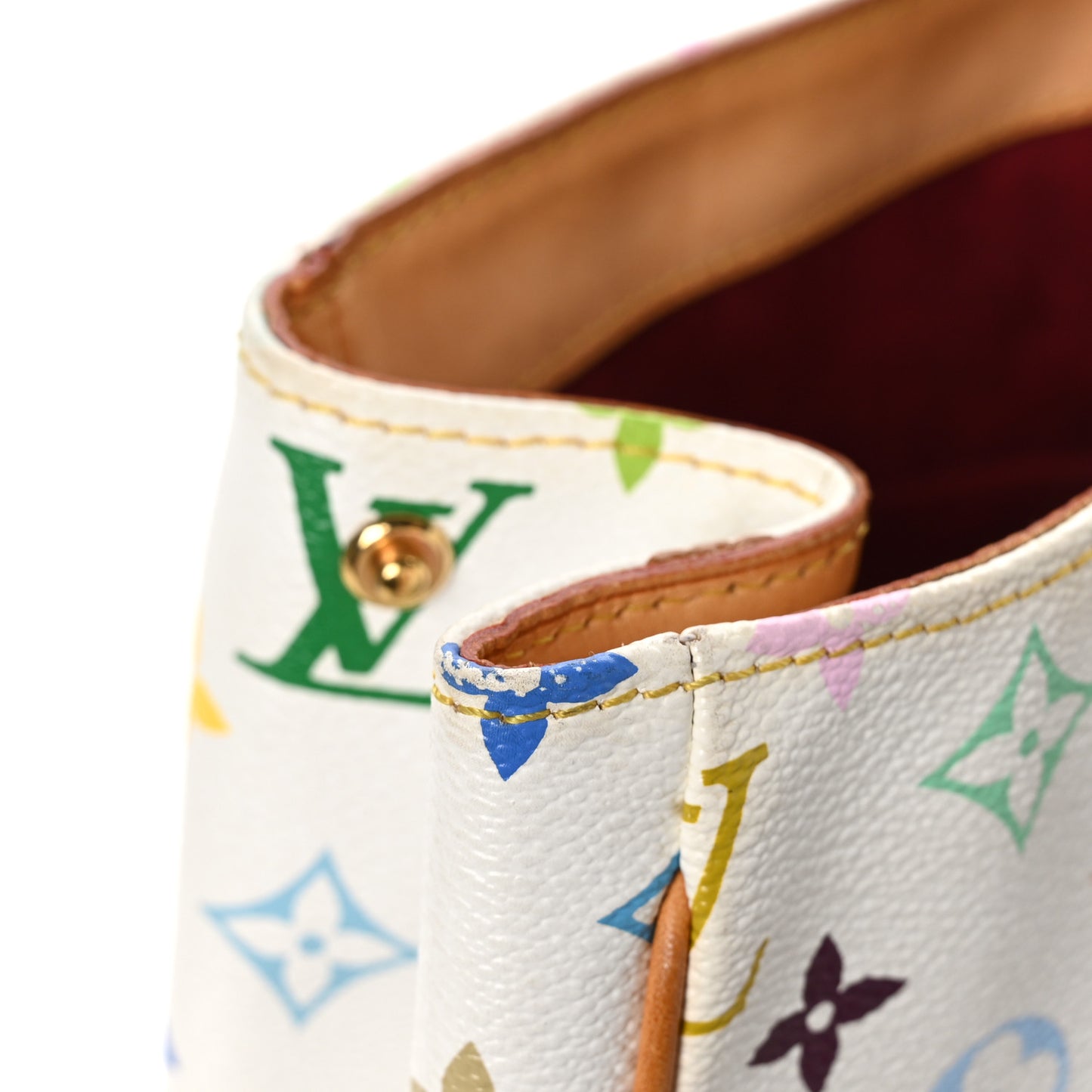 Monogram Multicolor Aurelia GM White