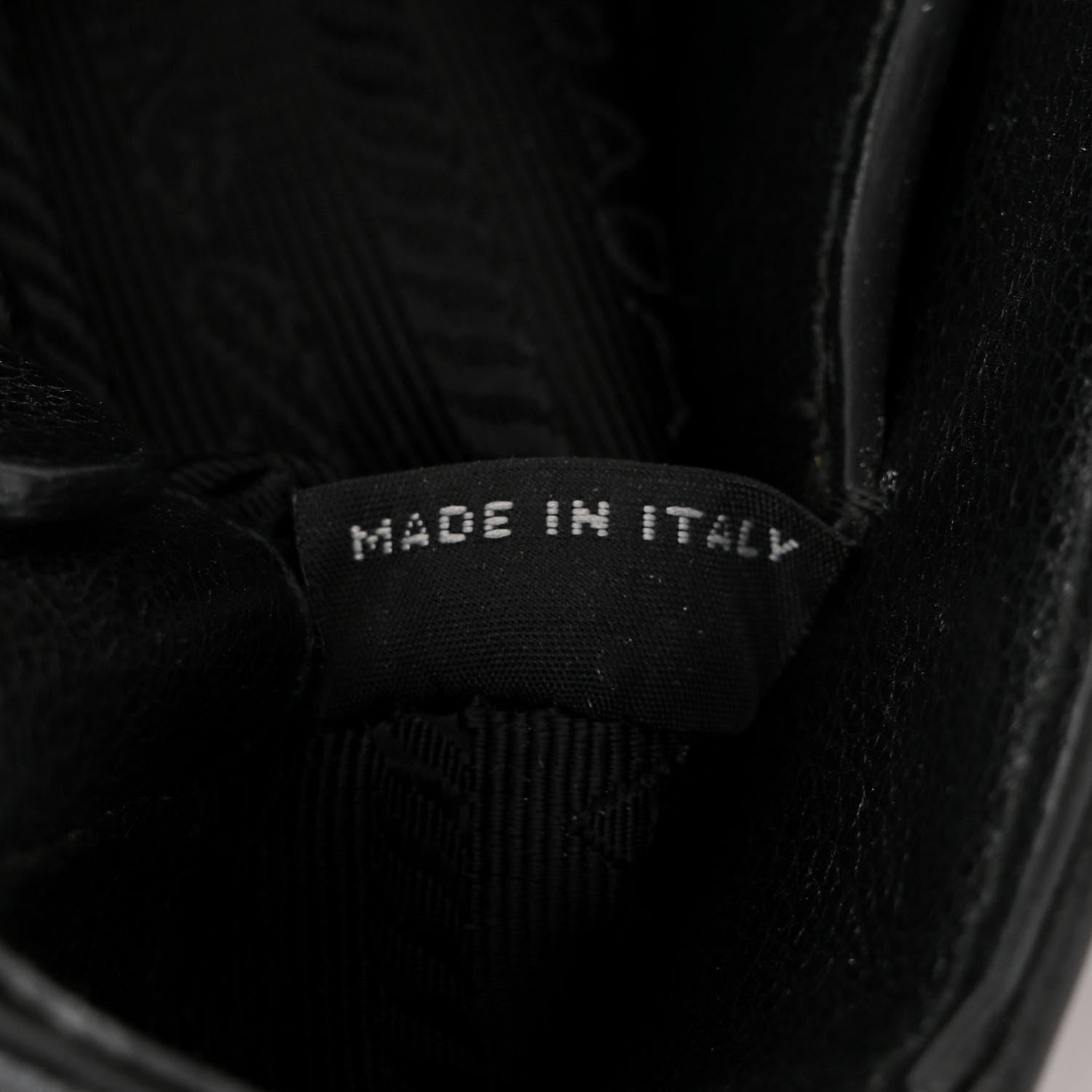 Prada Glace Calfskin Studded Crossbody Black 7 of 11