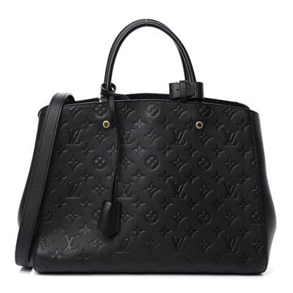 Louis Vuitton Empreinte Montaigne GM Black 1 of 10