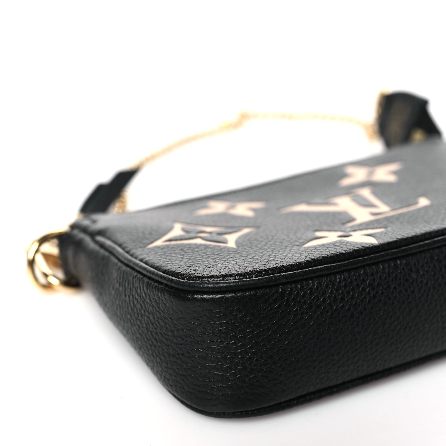 Louis Vuitton LOUIS VUITTON Empreinte Monogram Giant Mini Pochette Accessories Black 7 of 9