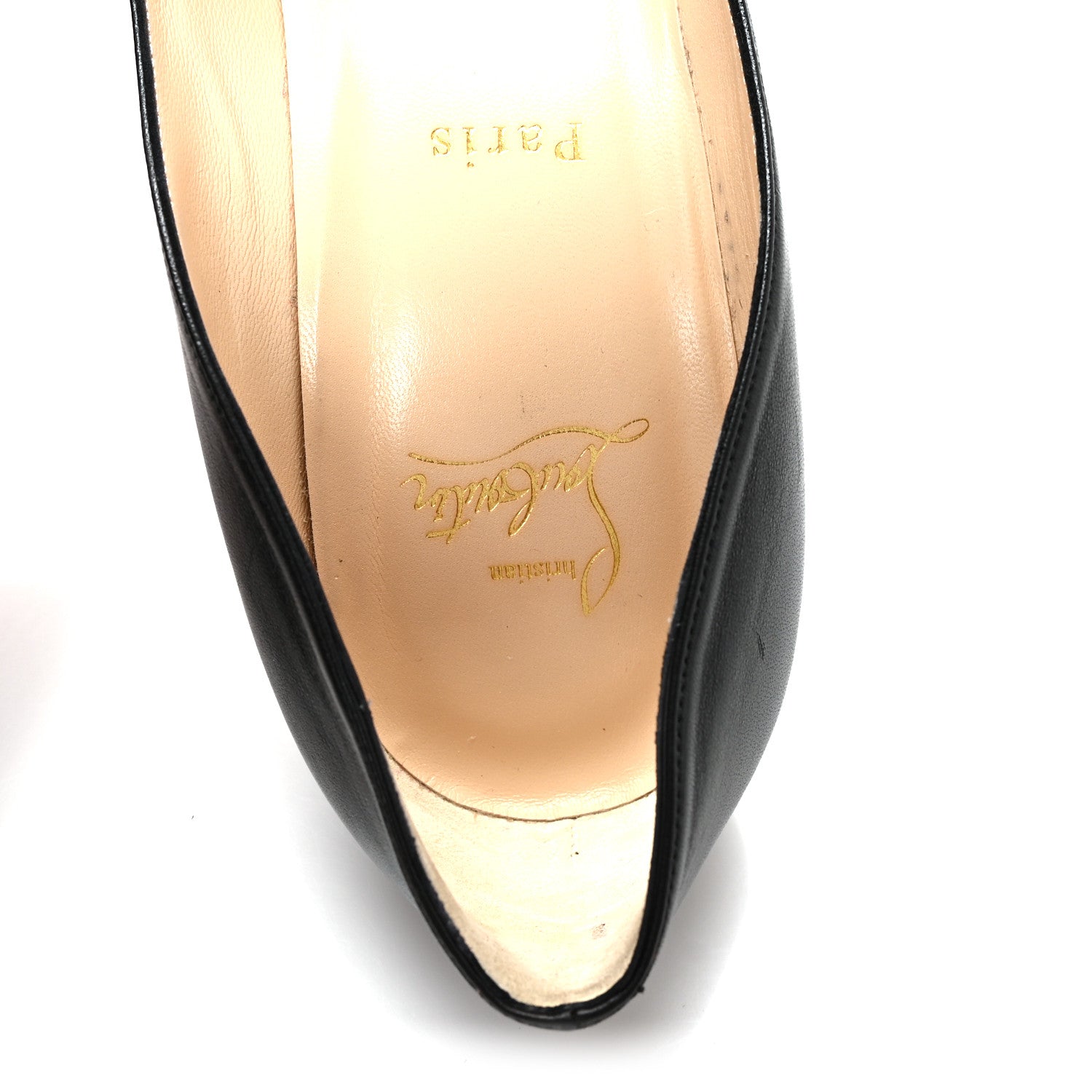 Christian Louboutin Shiny Nappa Pigalle Follies 100 Pumps 41.5 Black 8 of 9