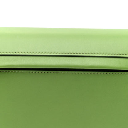 Burberry Calfskin Small Olympia Shoulder Bag Marsh Green 7 of 9