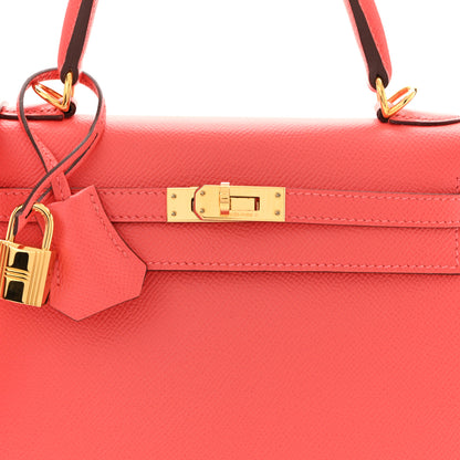 Hermes Epsom Kelly Sellier 25 Rose Jaipur 8 of 10
