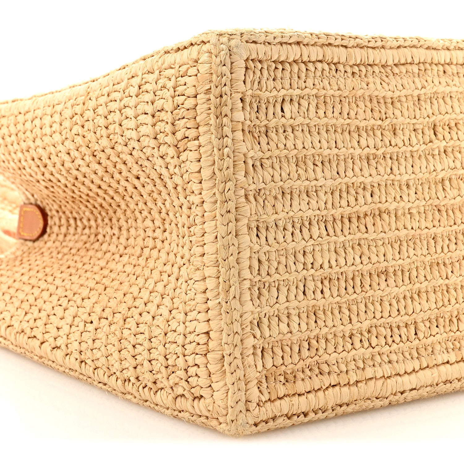 Louis Vuitton Raffia Summer Shopper Tote MM 9 of 12