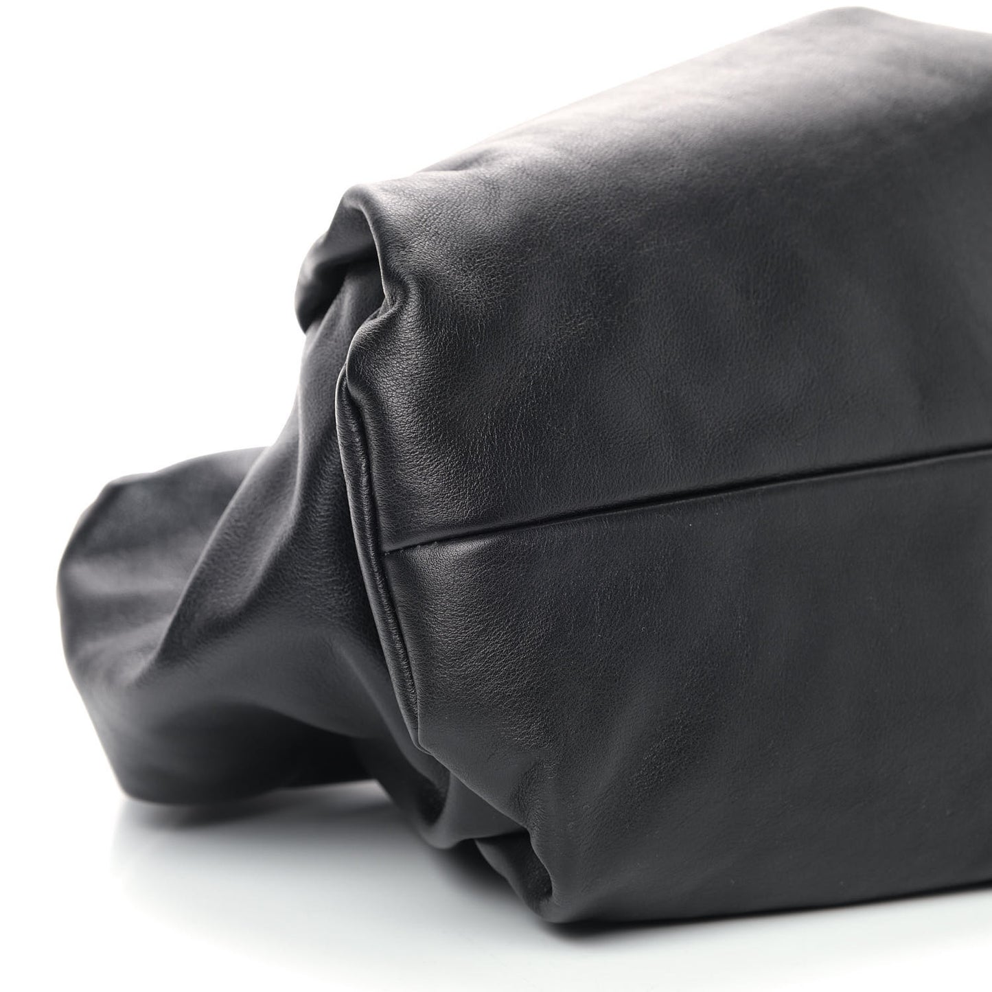 Smooth Butter Calfskin Small The Shoulder Pouch Black