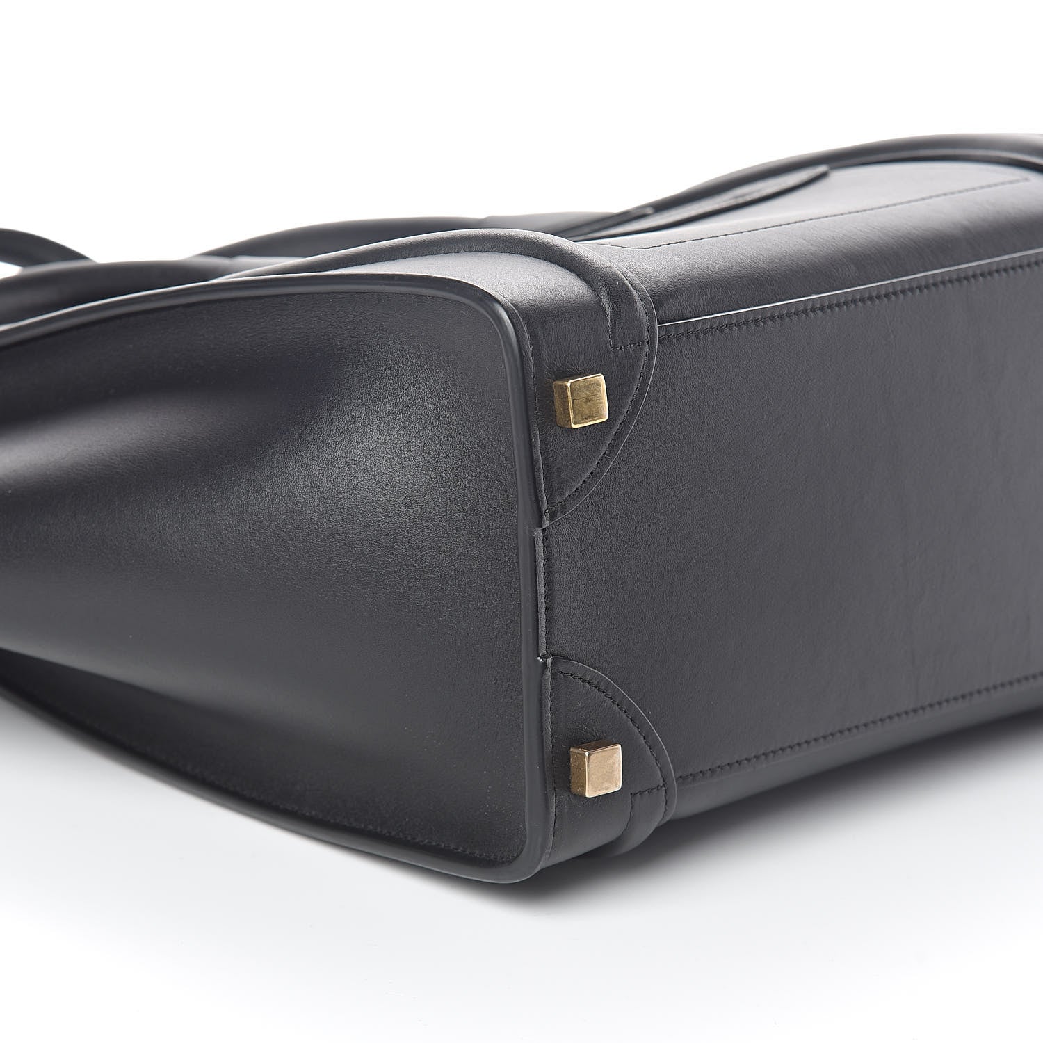 Celine Smooth Calfskin Micro Luggage Black 7 of 8