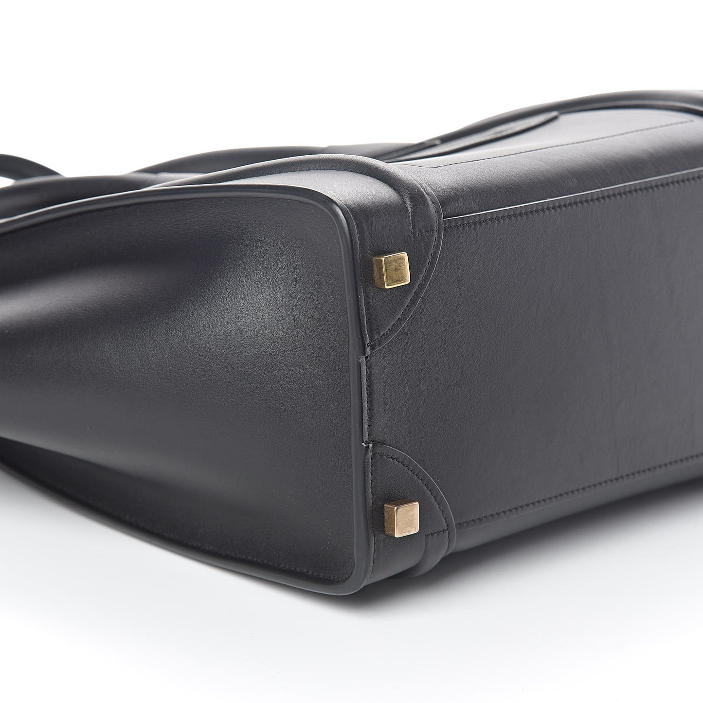 Smooth Calfskin Micro Luggage Black