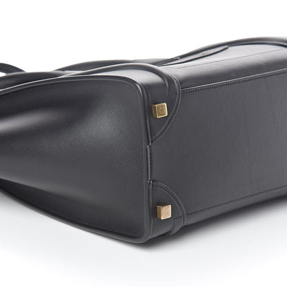 Celine Smooth Calfskin Micro Luggage Black 7 of 8