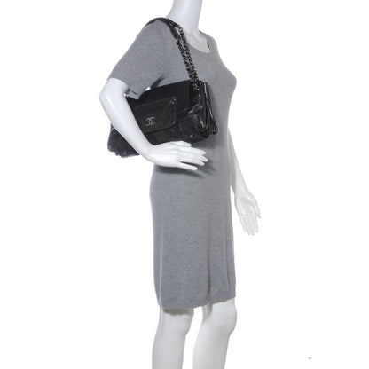Chanel Glazed Caviar Pocket In The City Shoulder Bag Brown 2 of 9
