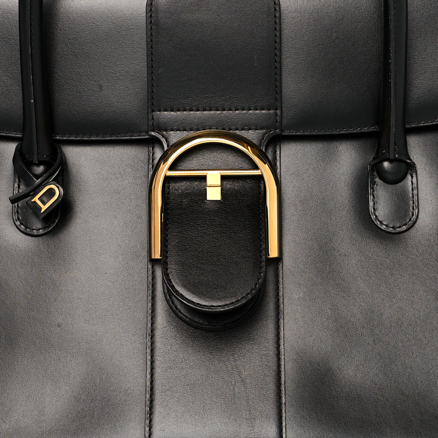 Delvaux Box Calfskin GM Brillant Satchel Black 7 of 13