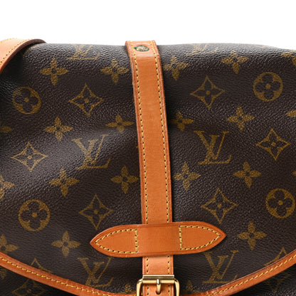 Louis Vuitton Monogram Saumur 30 7 of 9