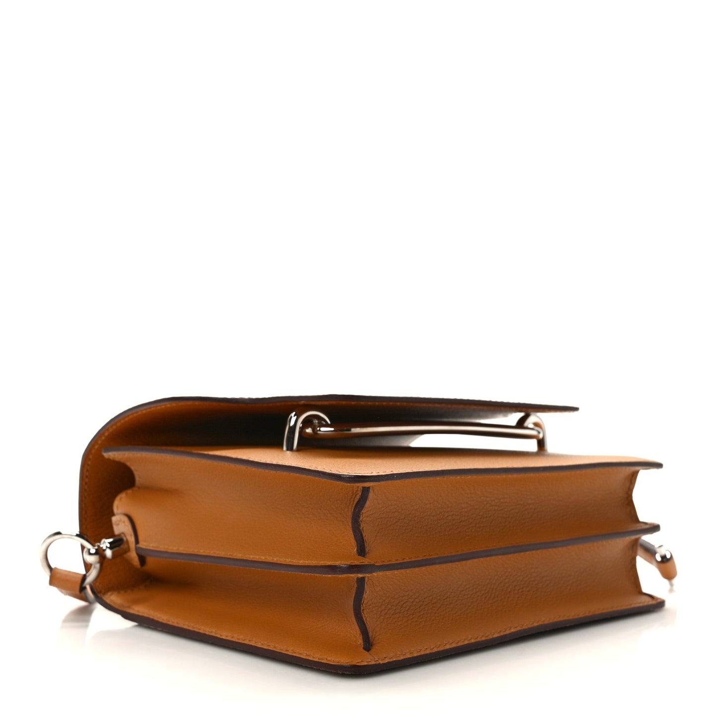 Evercolor Lizard Mini Sac Roulis Caramel Ombre