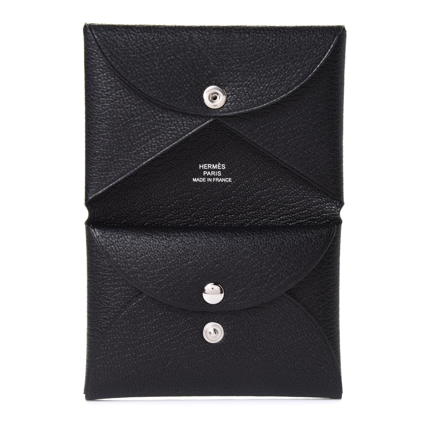 Chevre Mysore Calvi Duo Card Case Black