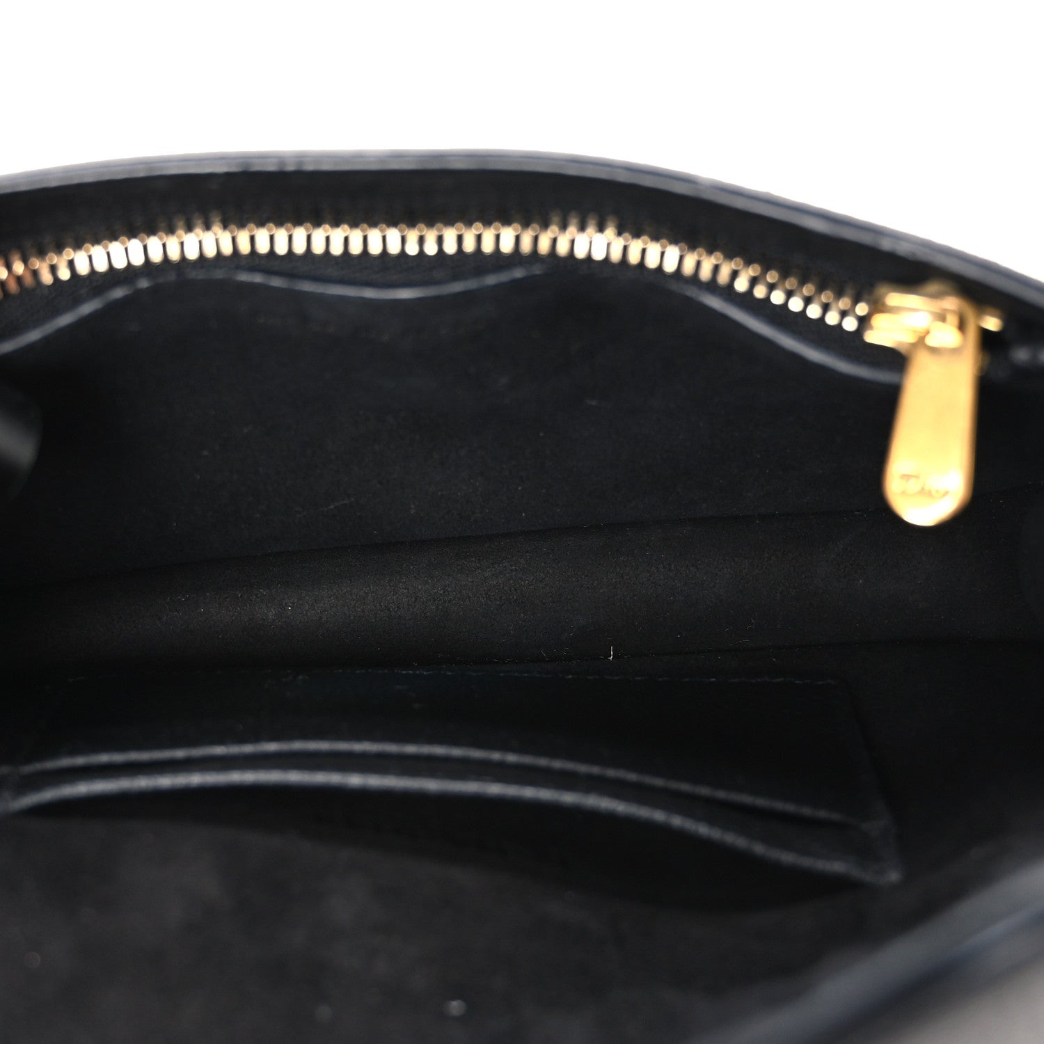 Christian Dior Grained Calfskin Saddle Belt Bag Black 4 of 8