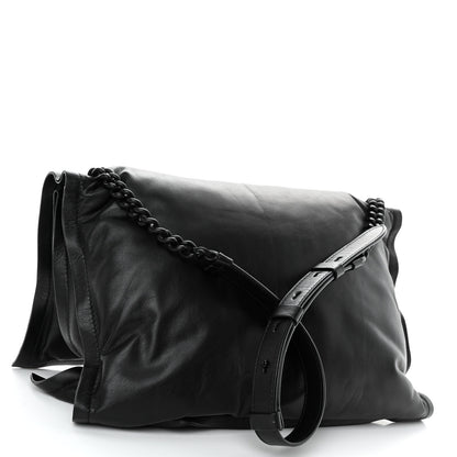 Salvatore Ferragamo Calfskin Medium Viva Bow Shoulder Bag Black 3 of 12