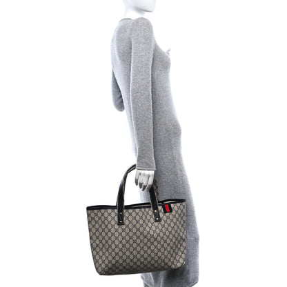 Gucci GG Plus Monogram Medium Signature Web Loop Tote Navy 2 of 10