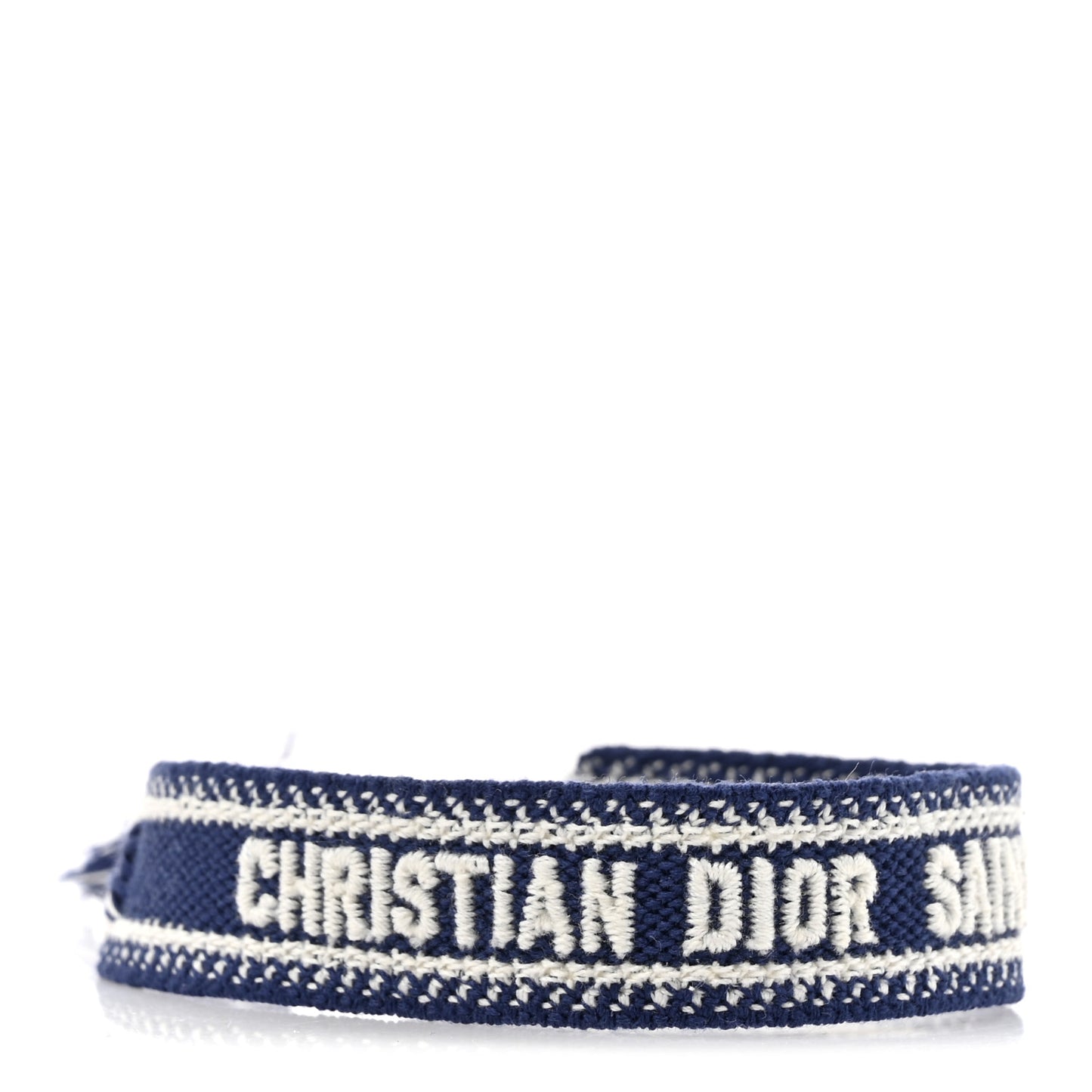 Woven Cotton Saint Barth Friendship Bracelet Navy