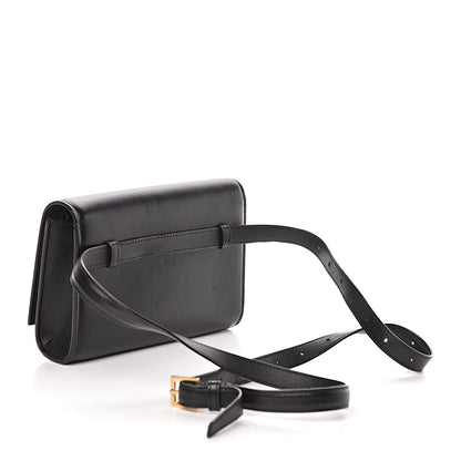 Saint Laurent Smooth Calfskin Monogram Kate Belt Bag Black 3 of 9