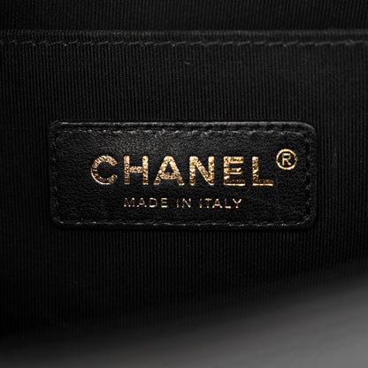 Chanel Caviar Quilted Medium Boy Flap Black 6 of 11