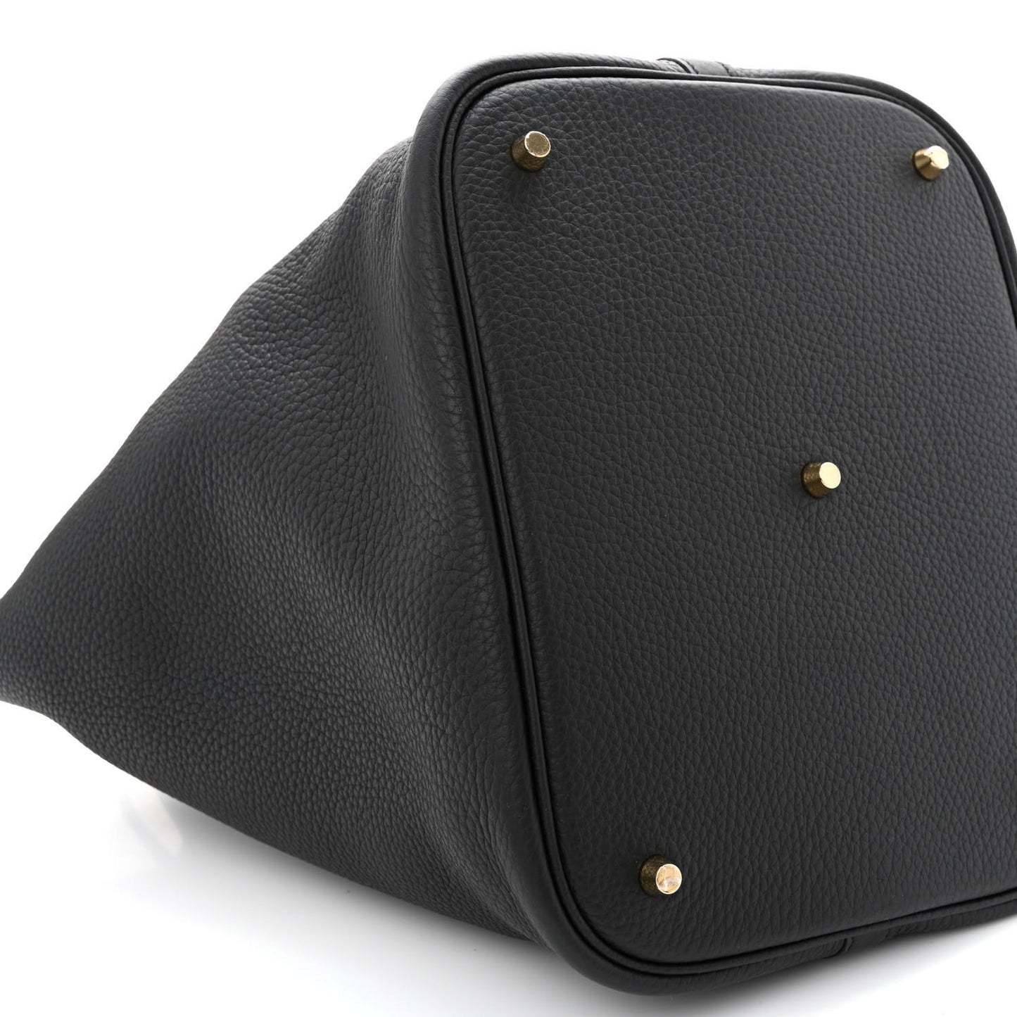 Taurillon Clemence Picotin Lock 26 GM Black