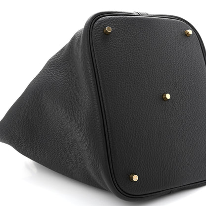 Hermes Taurillon Clemence Picotin Lock 26 GM Black 9 of 14