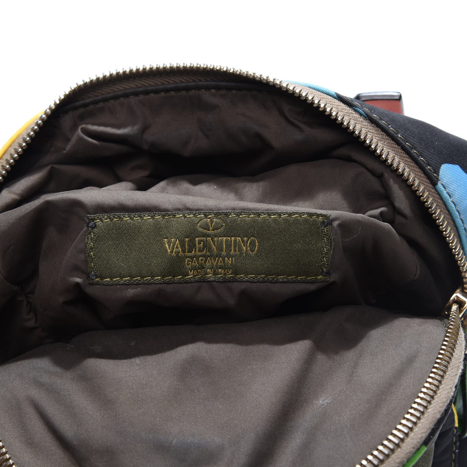 Valentino Garavani Nylon Mini Psychedelic Camouflage Rockstud Backpack Multicolor 10 of 13