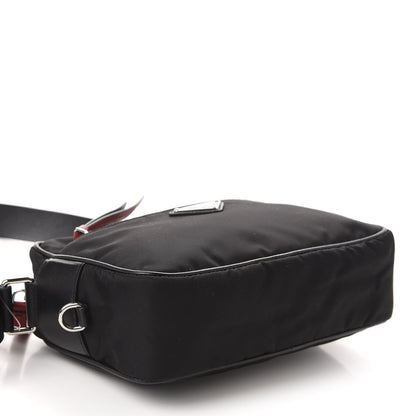 Prada Tessuto Nylon Studded New Vela Shoulder Bag Black Fuoco 4 of 11