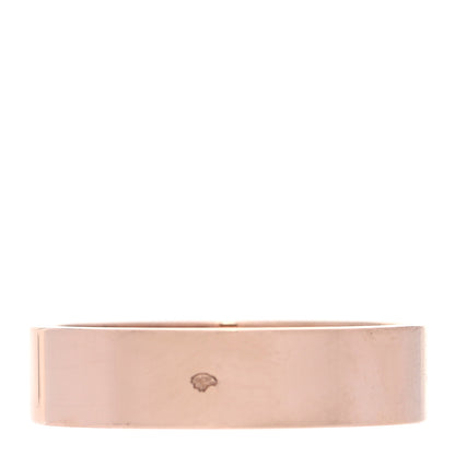 Hermes 18K Rose Gold Diamond PM Kelly Ring 54 6.75 5 of 10