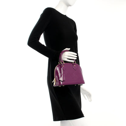 Louis Vuitton Vernis Alma BB Amethyste 3 of 7