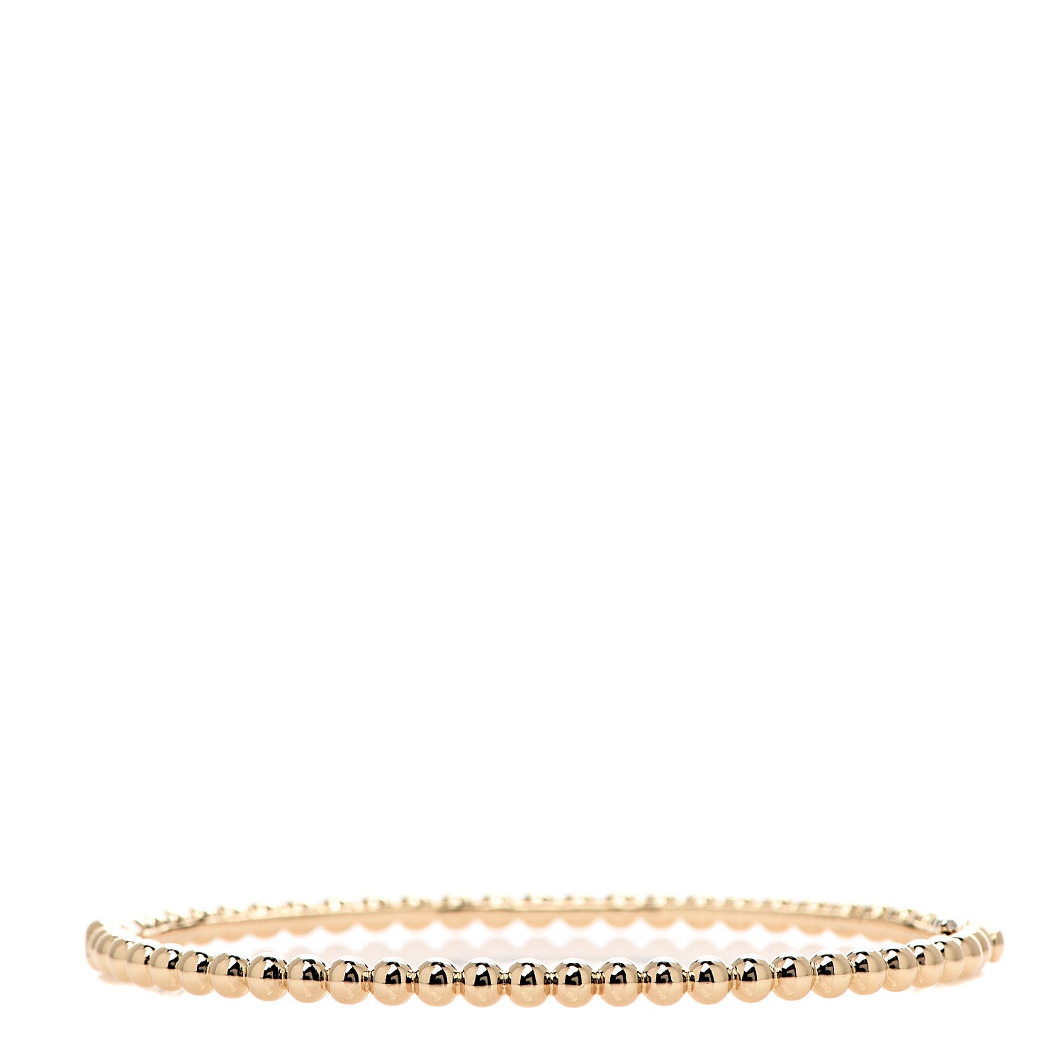 Van Cleef & Arpels 18K Yellow Gold Perlee Pearls of Gold Bracelet M 2 of 4