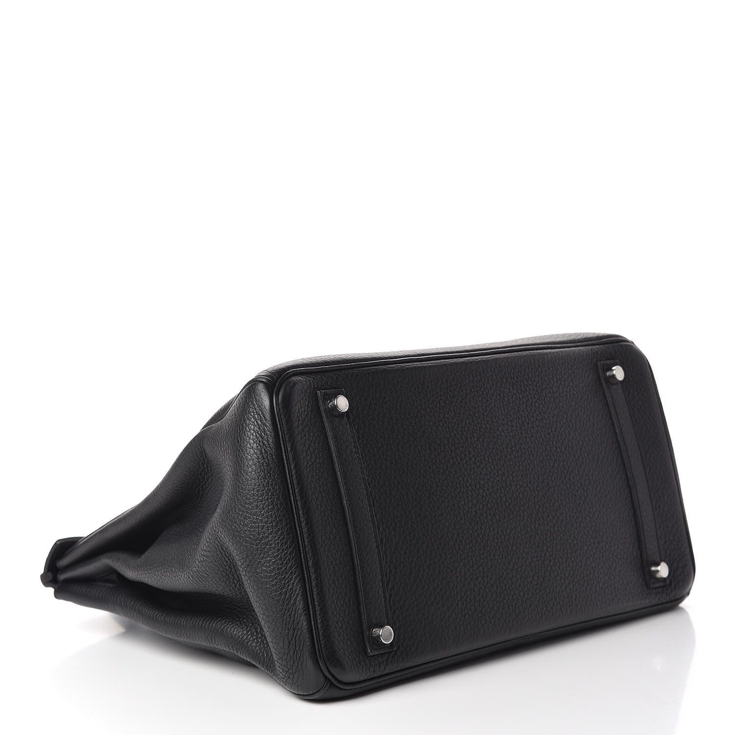 Hermes Taurillon Clemence Birkin 35 Black 5 of 37