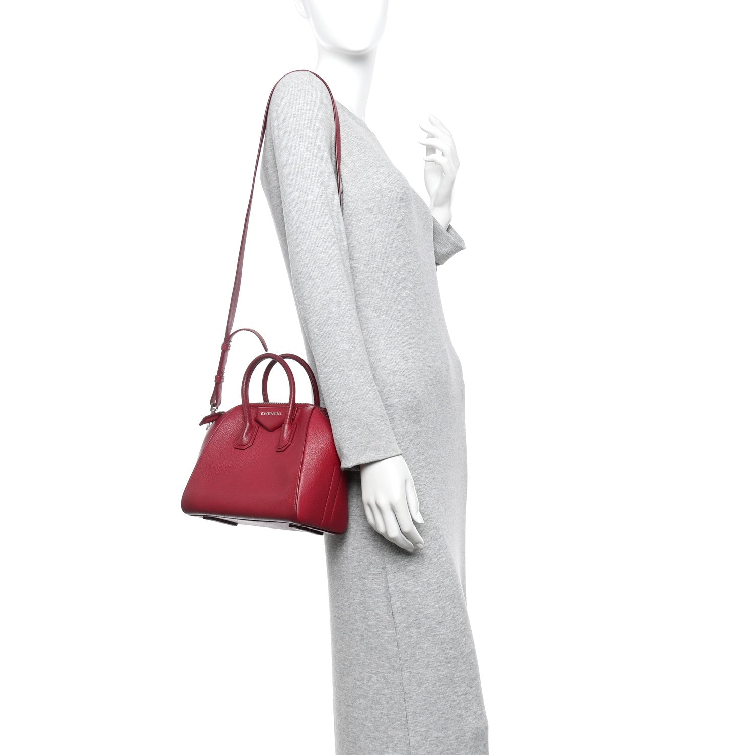 Givenchy Sugar Goatskin Mini Antigona Pink 2 of 11