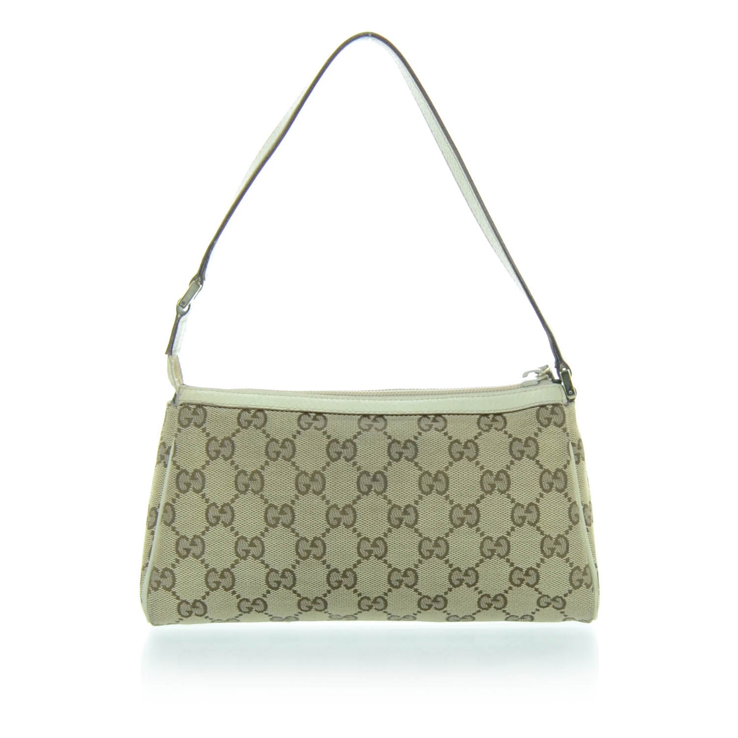 Gucci Monogram D Ring Pochette Ivory 4 of 11
