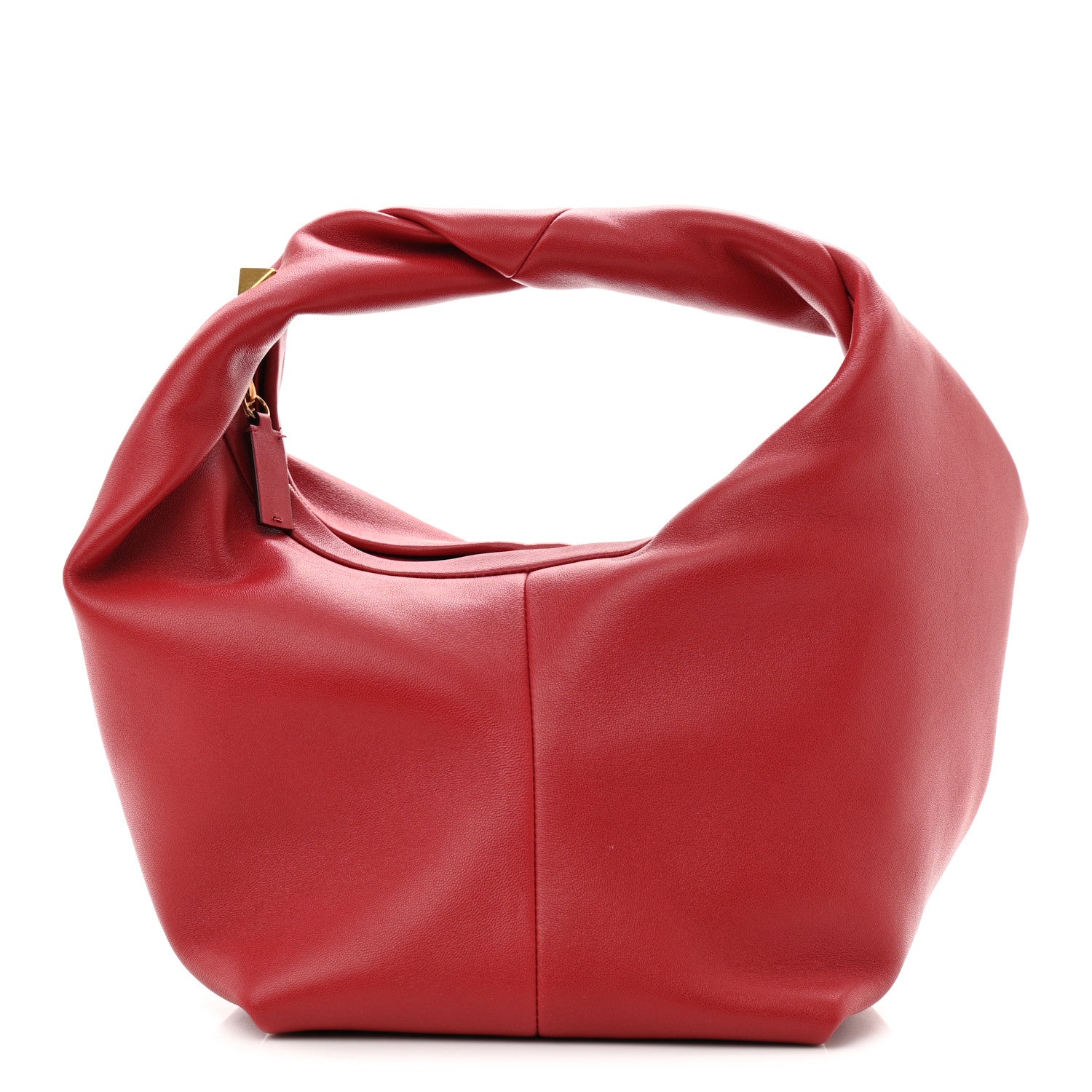 Valentino Garavani Nappa Small Roman Stud Hobo Rosso Valentino 1 of 9