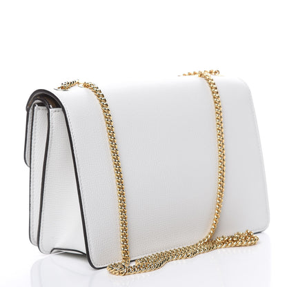 Fendi Vitello Vienna Glazed Fabric FF 1974 Monster Eyes Small Bag Bug Chain Bag Ice Tobacco Moro 3 of 10